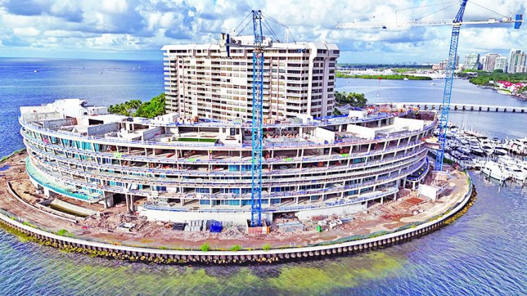 CMC Group’s Vita at Grove Isle construction tops off