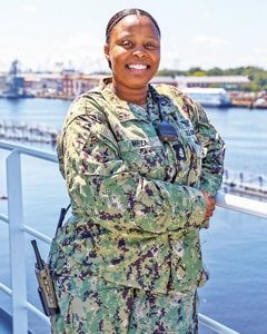 Miami native serves aboard Navy warship in Norfolk, VA