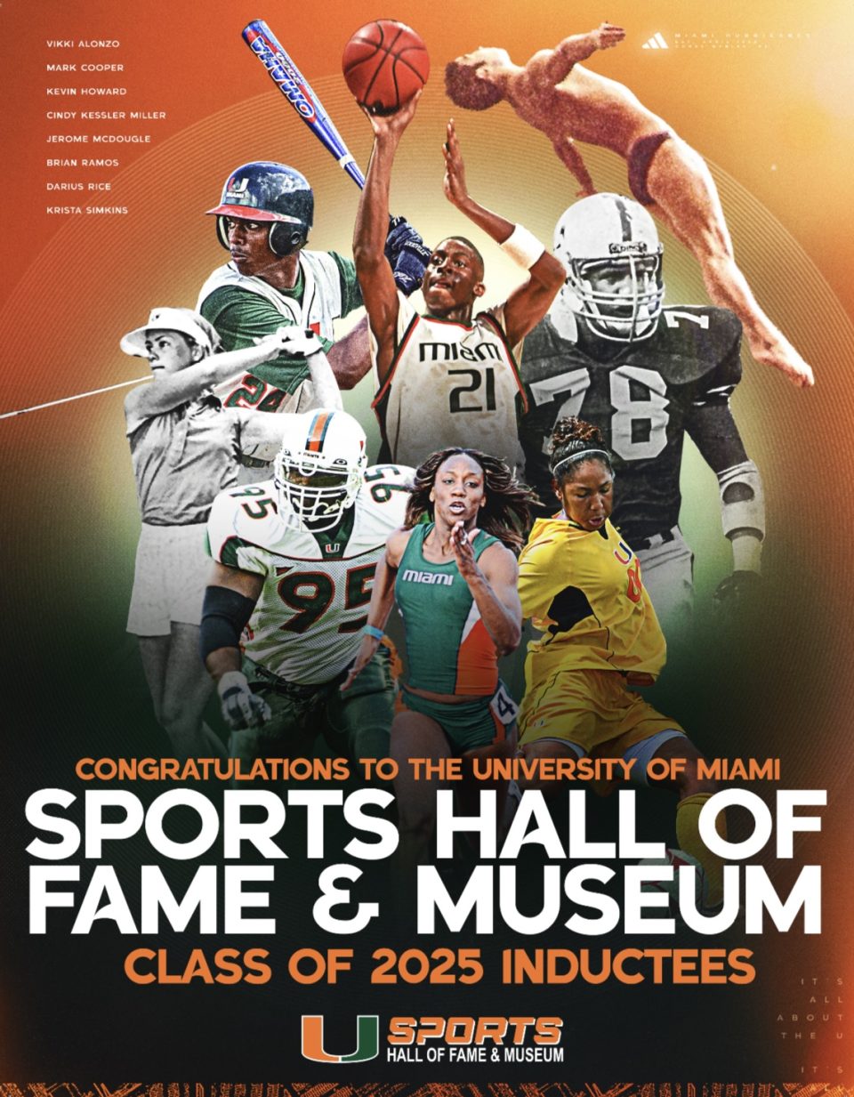 UM Sports Hall of Fame & Museum Announces Class of 2025 Inductees | Community Press Releases#