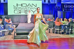 The event featured a stunning upcycled runway show by designer and Project Runway winner Jhoan Sebastian Grey.