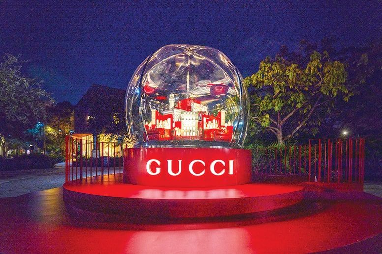 Gucci welcomes season in Miami Design District