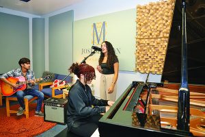 MAS @ Zelda Glazer opens recording studio to all M-DCPS students