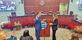 Newly elected, re-elected village officials sworn in Newly elected, re-elected village officials sworn in