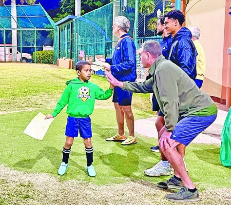 Young stars shine bright in youth soccer celebration