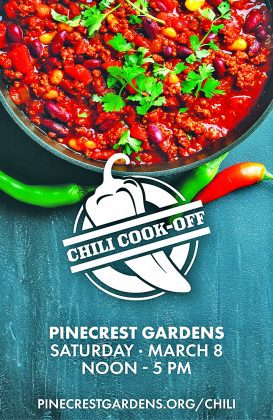 It’s Chili Time at Pinecrest Gardens!