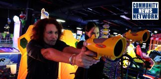 Fara Sax Takes a Fun Break at Arcade Zone Entertainment in Aventura!