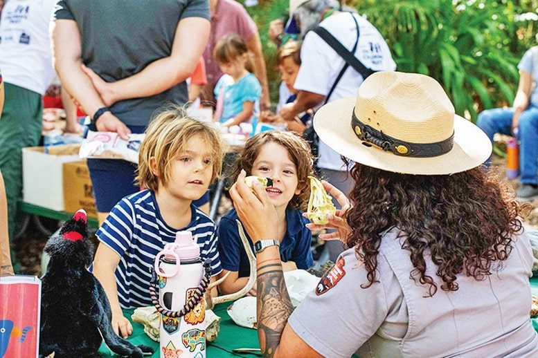 Engaging family activities, rehabbed raptors release highlight annual Bird Day