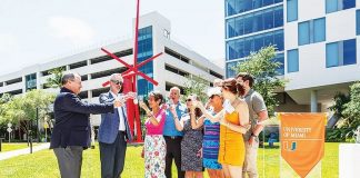 Lady brings the Palley family and friends together at UM Lady brings the Palley family and friends together at UM