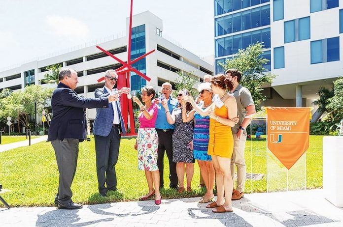 Lady brings the Palley family and friends together at UM