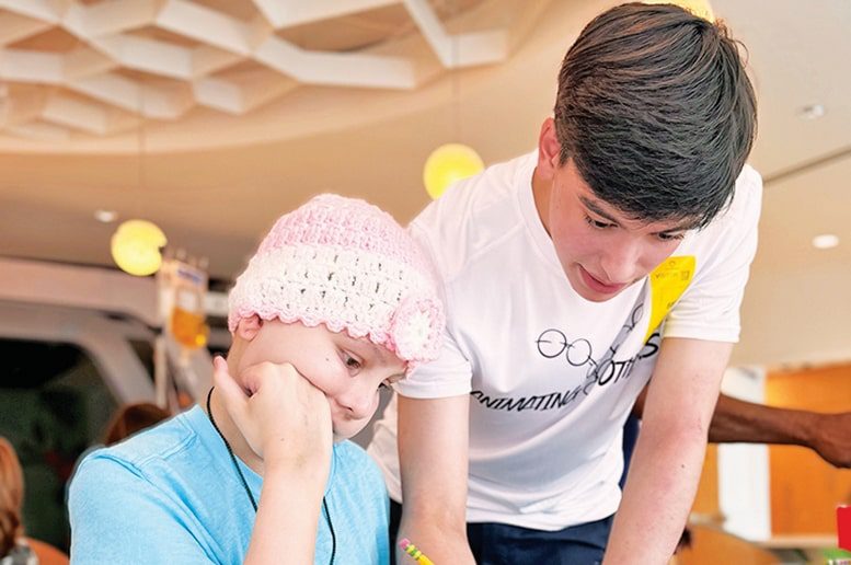 Student brings animation joy to children in hospital