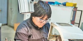 Sailor attending training school at Great Lakes Sailor attending training school at Great Lakes