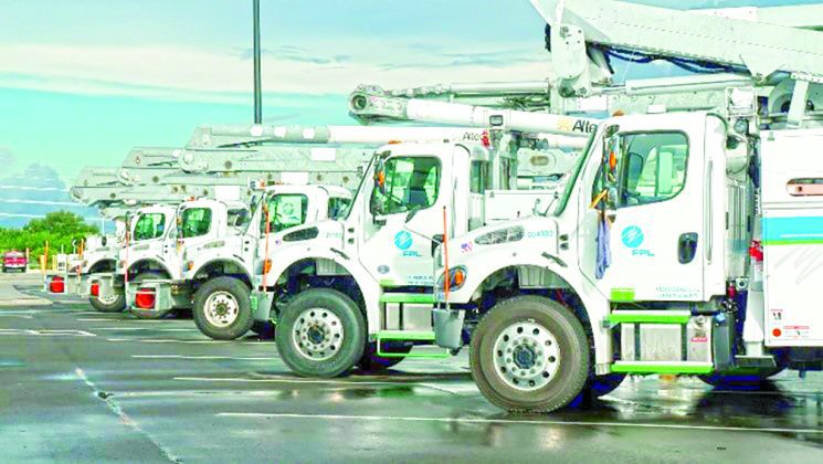 Count on F P L for reliable electricity