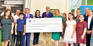 Tax Collector presents $20,500 check to support elementary school visual arts programs Tax Collector presents $20,500 check to support elementary school visual arts programs