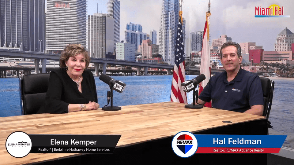 The MiamiHal Real Estate Show with special guest, Realtor® Elena Kemper of Berkshire Hathaway Home Services