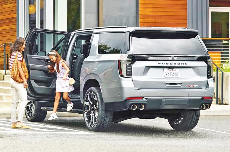 Size meets style in the Chevy Suburban RST