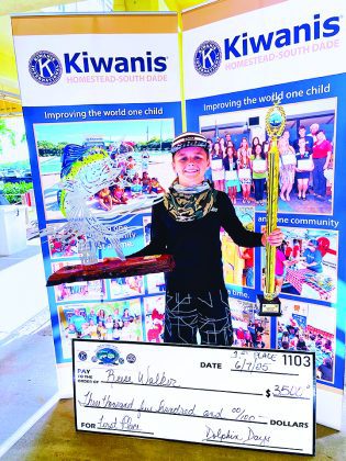 Reese Walker: Youngest winner in Dolphin Days Fishing Tourney