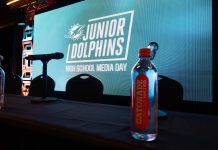 Miami Dolphins Host Over 100 High School Football Programs for the Junior Dolphins High School Media Day presented by Gatorade Water