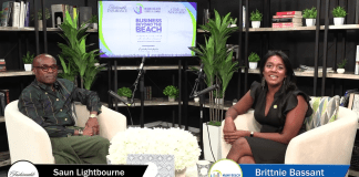 Business Beyond the Beach Talk Show hosted by Brittnie Bassant – Guest Saun Lightbourne