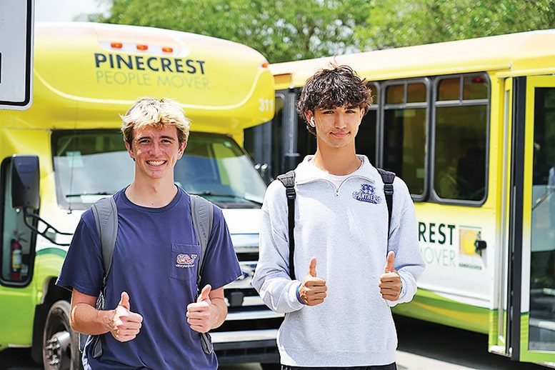 The Pinecrest People Mover helps area students