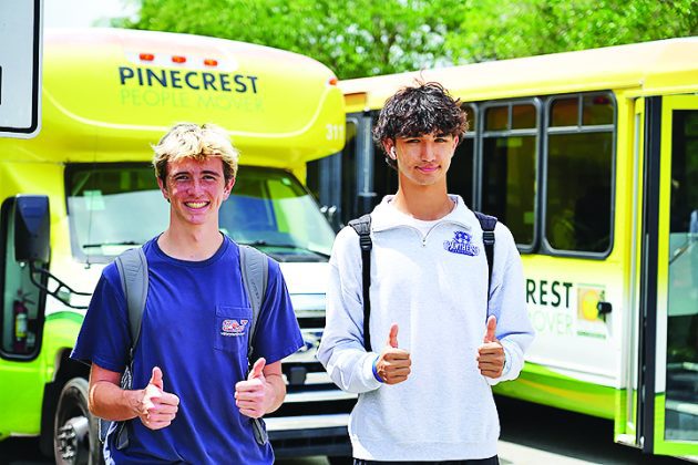 The Pinecrest People Mover helps area students