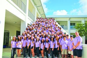 Palmer Trinity School celebrates first day