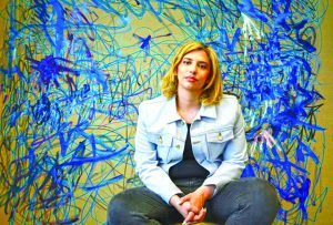 Mariana Cordoba expresses her feelings through painting