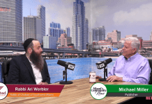 Michael Miller Talks Faith & Community with Rabbi Ari Werbler of Chabad of Southwest Miami