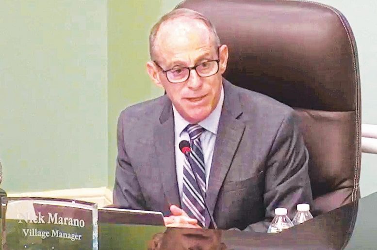 Village manager Marano addresses the iBus issue