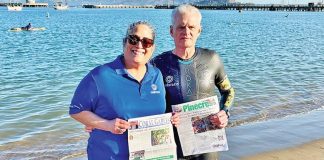 Miami man takes part in swim to Alcatraz Island Miami man takes part in swim to Alcatraz Island