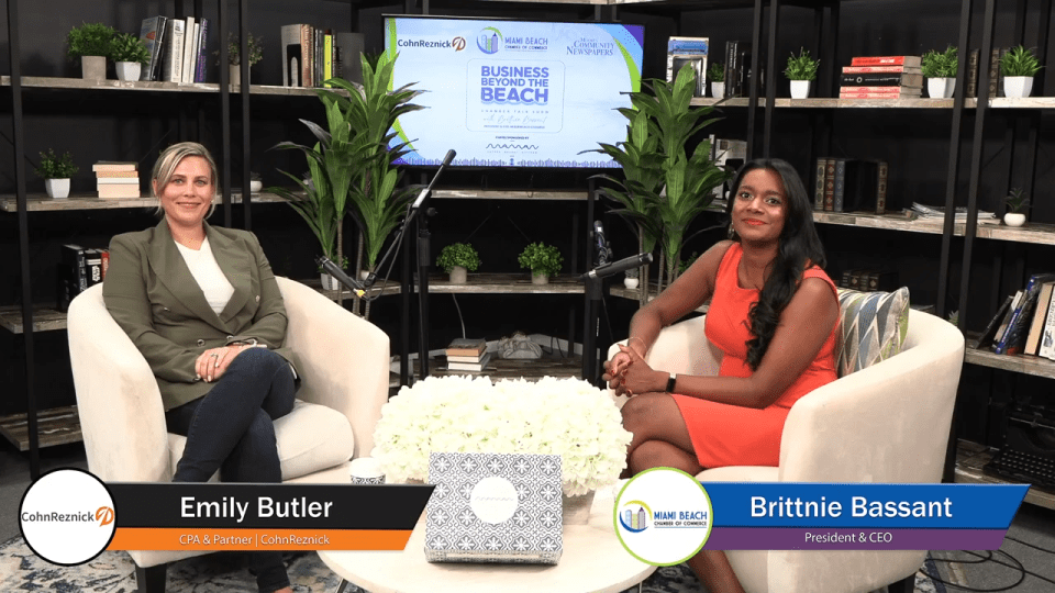 Business Beyond the Beach Talk Show: Emily Butler, CPA & Partner at CohnReznick