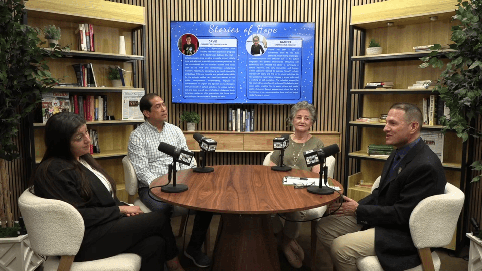 Easterseals of South Florida: VP of Development Pietro Bonacossa Meets with Proud Family Members