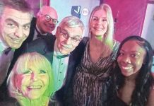 Creative fundraising events benefit worthy causes The “King,” costumed with his crown and robe, is seen at CGWC’s Paw-rade to benefit Canine Companions.