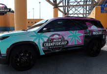 Grant Miller Here at celebrating 30th Anniversary at Homestead-Miami Speedway