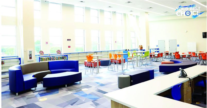 New three-story addition at Ammons Middle School