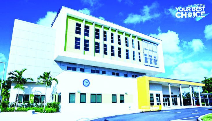 New three-story addition at Ammons Middle School