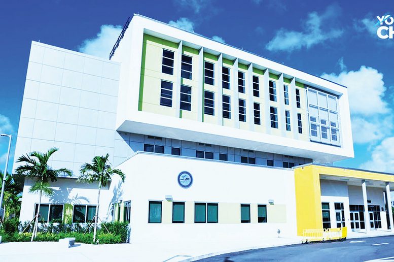 New three-story addition at Ammons Middle School