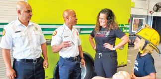 Young patient reunites with MDFR firefighters Young patient reunites with MDFR firefighters