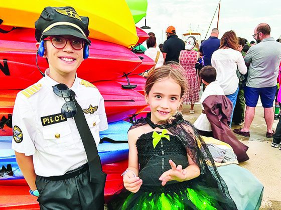 Goblins and witches go sailing on Biscayne Bay