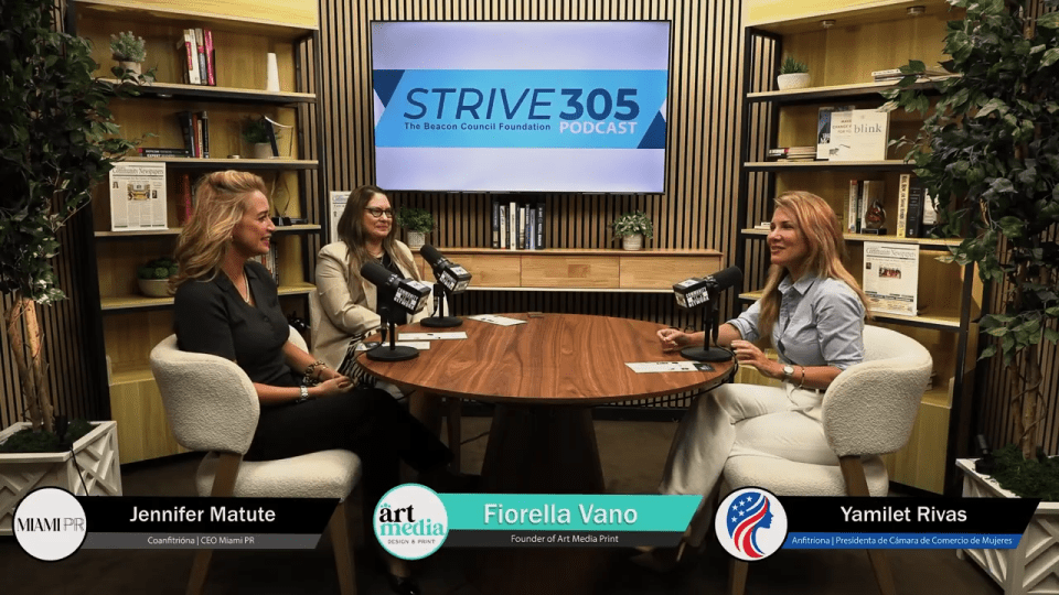 Strive 305 Español | Conociendo a Fiorella Vano, Fundadora de Art Media Print