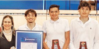 School Board member recognizes Braddock’s champion swim team School Board member recognizes Braddock’s champion swim team