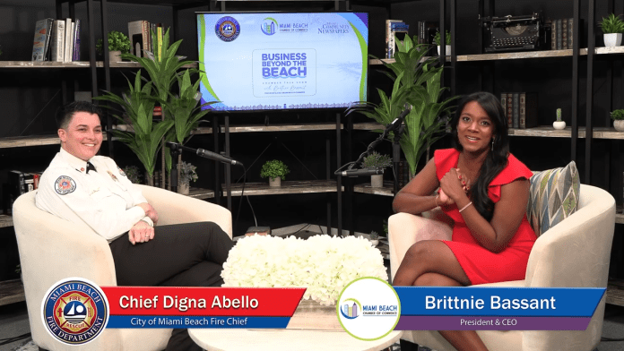 Business Beyond the Beach Talk Show_ Chief Digna Abello _ City of Miami Beach Fire Department 0-7 screenshot