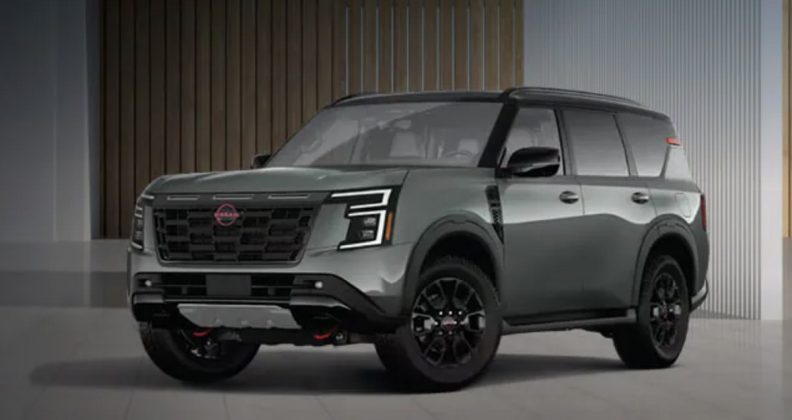Capability meets comfort in the 2026 Nissan Armada PRO-4X