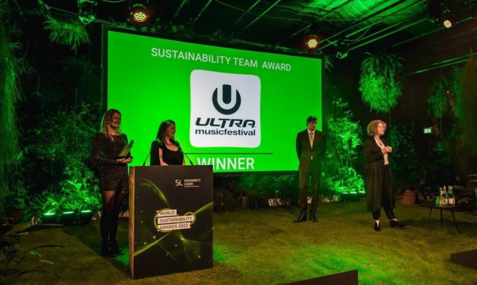 Ultra Music Festival becomes largest U.S. festival in over a decade to earn “Greener Festival” certification, receiving 11 total sustainability recognitions in five years
