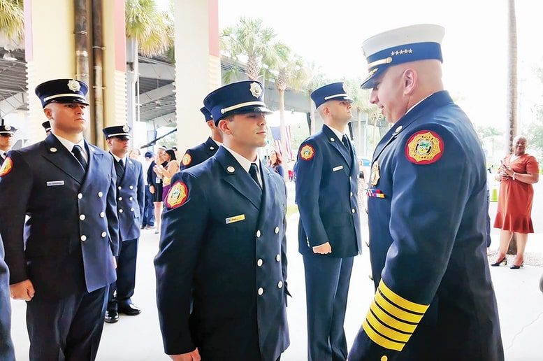 46 Class 158 recruits graduate as full-time Miami-Dade firefighters