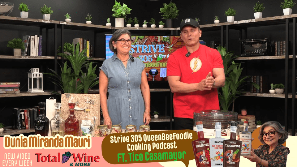 Strive 305 Cooking Podcast: Chef Dunia- Prepares Caribbean-Style Rum Pork with Tico Casamayor