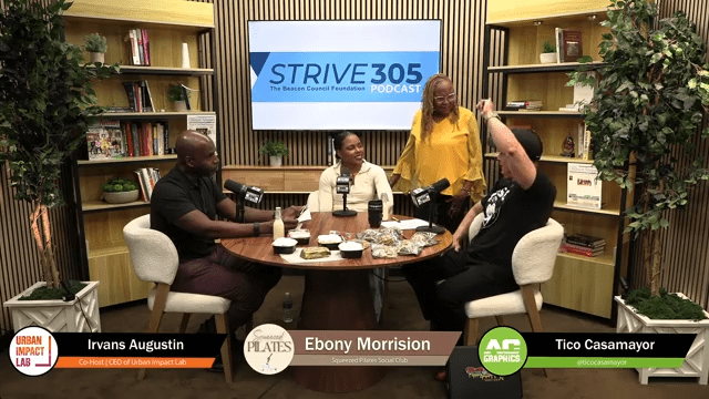Strive 305 Podcast _ Ebony Morrison Talks Squeezed Pilates & Building Wellness Community 2-13 screenshot