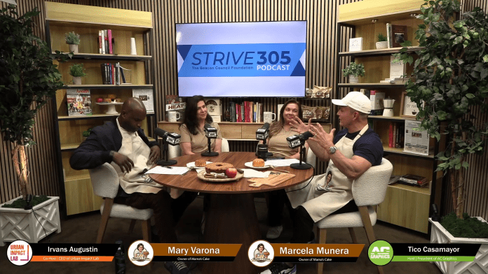 Strive 305 Podcast _ Mama’s Cake Owners Marcela Munera & Mary Varona _ Tico Casamayor 2-32 screenshot