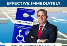 Miami-Dade County Tax Collector Dariel Fernandez Announces Zero Tolerance Policy And Countywide Audit And Enforcement Action Of Every Disabled Parking And Temporary Disabled Parking Permit Application