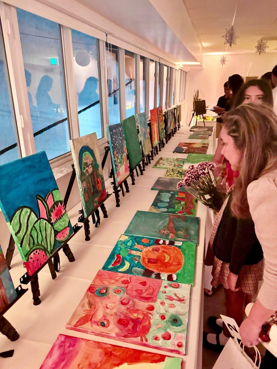 The Grove Academy Showcases Student Talent in Second Annual Art Exhibition and Auction