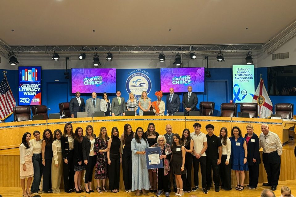 Holocaust Impact Theater Honored by Miami-Dade County Public Schools for Leadership in Holocaust Education
